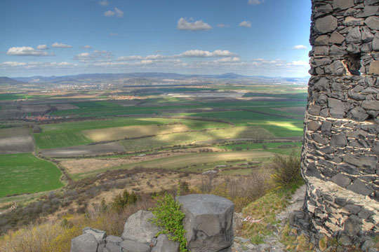 výhled z Házmburka