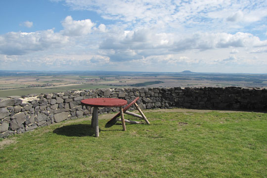 výhled z Házmburka