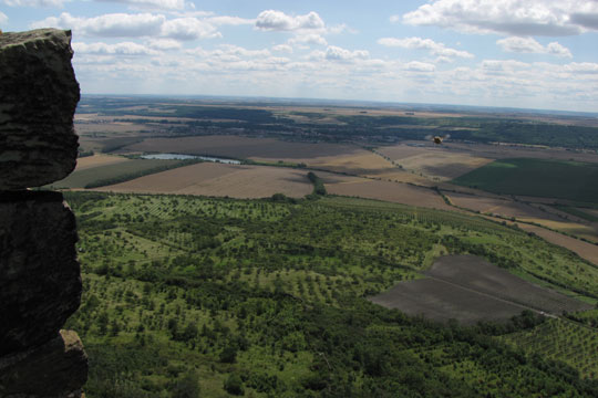 výhled z Házmburka
